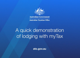 Lodging a return with myTax