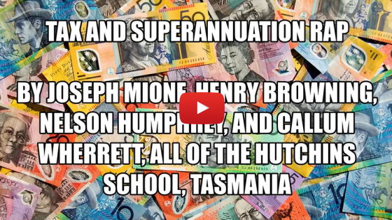 Entry 11: Tax and Super Rap (YouTube)